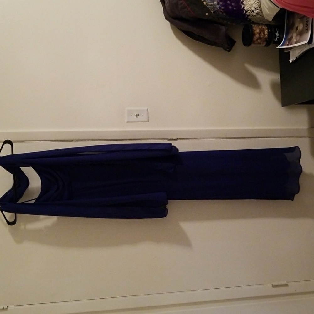 Royal blue bridesmaid dress